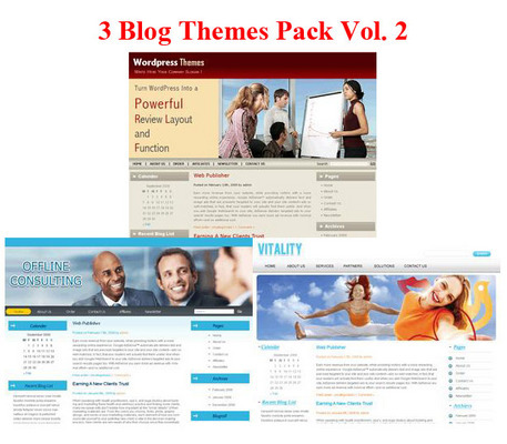 Product picture Buy 3 Blogs Themes Pack Vol. 2 (PLR)