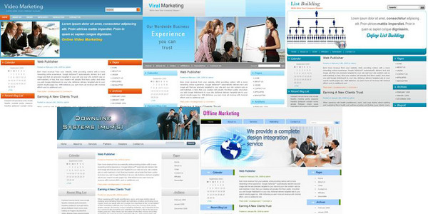 Product picture Buy 5 Blog Themes Vol.16 (PLR)